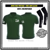 FISHING T-SHIRT COLLAR (DAIWA) S-3XL