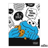Bundanjai (หนังสือ) SST Cookie Monster A4 file folder W22 5xH31 cm