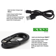 (black) Usb C & micro charger cable oppo a59 2016 a59s 2016 a59t 2016 (A1601) - oppo A59 5G (CPH2617