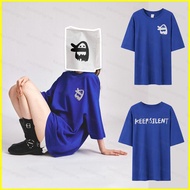 YT2 LINGORM Kornnaphat Sethratanapong T-shirt KEEP SILENT short sleeve top YT2