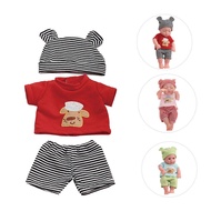 Various Colors Clothes, 30cm Simulation Rebirth Doll Toy Doll Clothes Children's Toy Baby Clothes 25