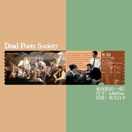 Classic Movie Ticket Root Single-sided Horizontal Gift Bookmark Home Decoration Print Artwork Dead P