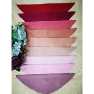 SET-1/Kain awning tudung scuba siap potong & jahit tulang