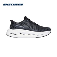 Skechers Women Slip-Ins Performance Max Cushioning Glide-Step Sapphire Shoes - 129404-BKW Air-Cooled