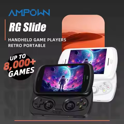 ANBERNIC RG Slide Spring Slide Handheld Console 4.7" 120Hz LTPS In-Cell Touchscreen Tiger T820 Andro
