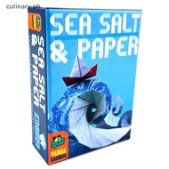 [Cul] Sea Salt And Paper Card Game 2-4Players 15-30Minutes Playing Time Version Of Board Game Ocean 