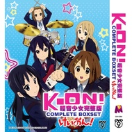 DVD Anime K-On Season 1+2 Vol.1-36 End + 5OVA + The Movie 轻音少女完整版