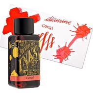 British Diamine Fountain Pen Ink Bottle, Diamine Coral Ink Bottle 30ml