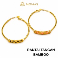 Rantai Tangan Bamboo Fesyen Emas 916 Tulen Rantai Tangan Emas 916 Rantai Tangan Emas 916 Tulen Emas 