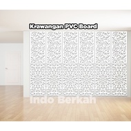 PVC BOARD KRAWANGAN / 5MM THICK PVC FOAM BOARD ORNAMENT / PARTITION