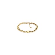 Tommy Hilfiger CHARMS Women's Bracelet IONIC PLATED THIN GOLD STEEL Strap -  Dial 2781026