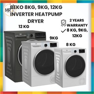 BEKO 8KG 9KG 12KG INVERTER HEATPUMP DRYER B5T4823IW/ B5T4923RW/ B5T66230WM