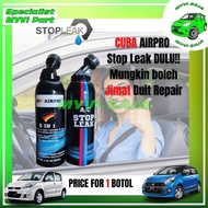 AGENT DIPERLUKAN  DIY TOP UP STOP LEAK 85g GAS+OIL TREATMENT CAR AIR COND R134 R134A COMPRESSOR TAMBAHAN MYVI AXIA