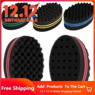 ┫BIU┣Black Man Hair Braider Twist Sponge Fir Afro Dreadlocks Curl Brush Sponge Barber