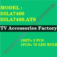 NEW 1SET 55LA7400 55LA7400.ATS LG 55 INCH LED TV BACKLIGHT (LAMPU TV) LG BACKLIGHT TV 55LA7400