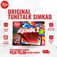TUNETALK plan epik data besar 5G 350GB