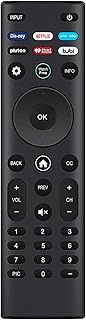 XRT140 Replace Remote Control Work for Vizio TV P75QX-H1 M50Q7-H1 V435-H11 V655-H9 V705-H13 V585-H11