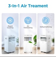 AC MIDEA PORTABLE 0,5 PK 1/2 PK MPHA-05CRN7 LOW WATT AC PORTABLE