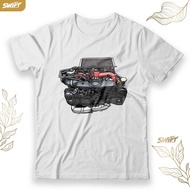 MESIN Ej20 Engine Subaru T-SHIRT JDM Engine boxer DISTRO CLOTHING TSHIRT