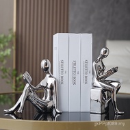 Bookend High-End Home Decorations High-End TV Cabinet Study Book Light Luxury Living Room Office Win