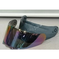 VISOR MHR V935 LIGHT BLACK & RAINBOW