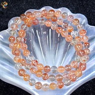 Graduation Grade Golden Sunstone Strawberry Arusha 3 Rounds Bracelet