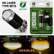 RTD H6 LASER 2 Color LED Light M11S Upgrade D3 2 COLOR high lo White Yellow 1 Year Warranty