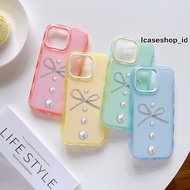 GC272 WHITE RIBBON MOTIF 2 IN 1 COLORS MACARON FOR OPPO RENO 4F 5 6 7 10 11F 12 12F 13F 14 14 14F 15