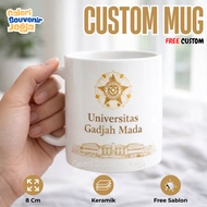 CUSTOM WHITE CERAMIC MUG | Campus Mug | Campus Gift | Mug FREE DESIGN | Campus Hampers