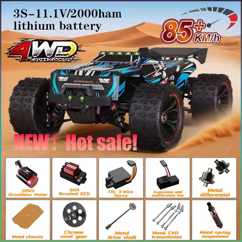 MJX 9522PRO 85KM/H High Speed RC Car Brushless 4WD Off-Road Drift Remote Control Car 1:16 Profession