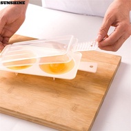 SUNSHINE Eggs Chicken Microwave Baking Food Gadget Microwave Eggs 2 Eggs DIY Draining Egg Boiler