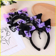 MG1 Kuromi hair hoop ears plush hair accessory lolita cosplay Comic-con props cute headband GM1