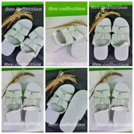 Sandal Spon Haji Wanita Dan Pria New Star/Sepatu Sandal Haji Dan Umroh - 41, Putih U7C6