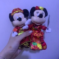 迪士尼Disney米奇米妮結婚公仔鑰匙扣Mickey & Minnie Marriage Key Chain