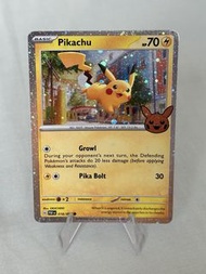 Pokémon Pikachu TCG Trick or Trade 2024 Cosmos Holo Card 018/091 English