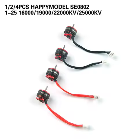 Happymodel 1mm SE0802 0802 1-2S 16000KV 19000KV 22000KV 25000KV Brushless Motor for Mobula7 Snapper7