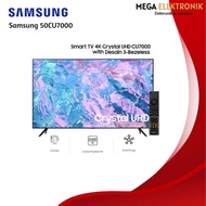 Samsung 50CU7000 4K Crystal UHD Smart Digital Tv/ UA50CU7000
