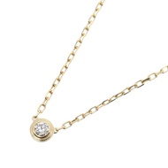 [Pre-owned] Cartier CARTIER Damour SM Diamond Necklace CRB7215800, Neck size 38/41cm, K18 (Yellow Go