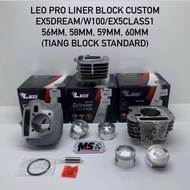 Leo Thailand Pro Liner Block Custom EX5 Dream/W100/EX5 Class 1 56mm, 58mm, 59mm, 60mm