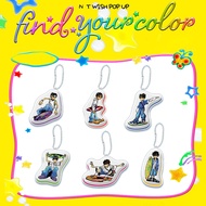 KPOP NcT WISH Acrylic keychain pendants  bag accessories