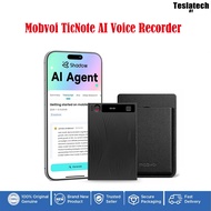 【Global】Mobvoi TicNote AI Voice Recorder w/AI Transcription & Summary, APP Control AI Note Taking Su
