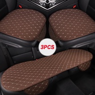 HOTOP Universal Car Seat Cover Set Flax Seat Kusyen Kereta Cushion Car Accessories for Kusyen Kereta