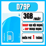 ( HÀ NỘI ) Sim 4G 5G Vina Giá Rẻ Combo Dùng Mạng Và Nghe Gọi Thả Ga Chỉ 79k/tháng - SIm Chính Chủ Dù