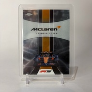 Mclaren Topps Chrome F1 Cards