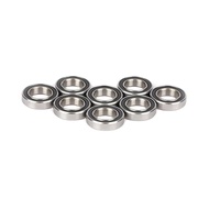 10Pcs S6801 2RS 12X21X5 mm Stainless Steel Ball Bearing 6801 6801RS Fishing Reel Bearing