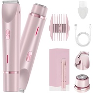 Vendyle 2-in-1 Women's Body Shaver, Bikini Trimmer, Electric Shaver Women, Intimate Shaver for Women