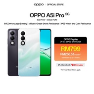 OPPO A5i Pro 5G | 8GB RAM + 256GB ROM | 6000mAh Large Battery | Military-Grade Shock Resistance | IP
