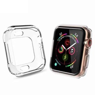 [WTM] Apple Watch Series 3 2 1 Silicone Soft Case iWatch 4 Clear Cover TPU Protector