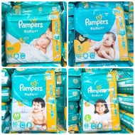 (Jumbo) Japanese Domestic Pampers Diapers Stickers / Pants Full Sizes NB114, S104, M80, L68, XL50, XXL32