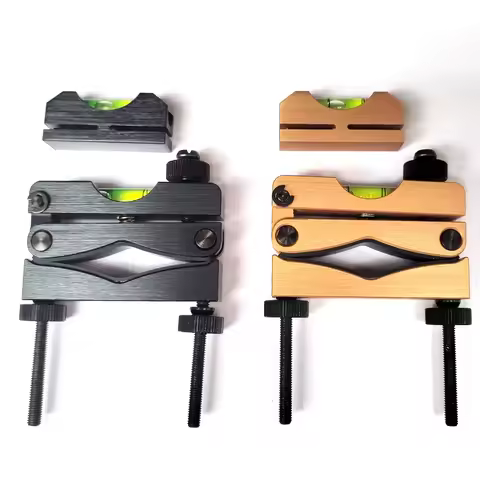 Scope Level Mounting Kit, Universal Bubble Leveling Tool, Magnetic Rifle Scope Mount Kit with High-P